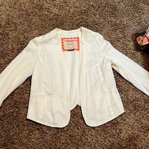 Ivory White Cartonnier Blazer